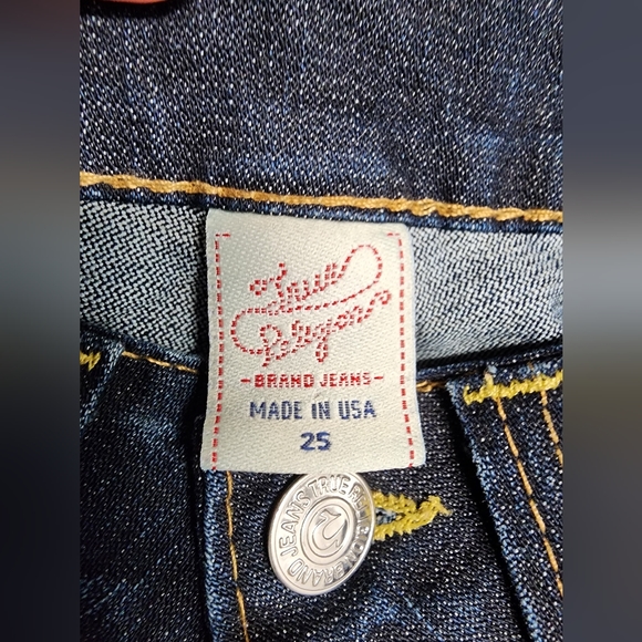 True Religion Size 25 jeans - Picture 2 of 5